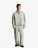 Fringed denim jacket